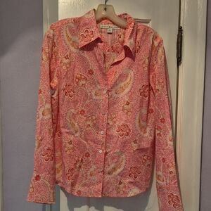 Tommy Hilfiger Pink Paisley Blouse